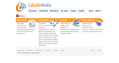 Desktop Screenshot of cabadamedia.com