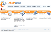 Tablet Screenshot of cabadamedia.com